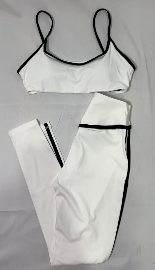white contrast set